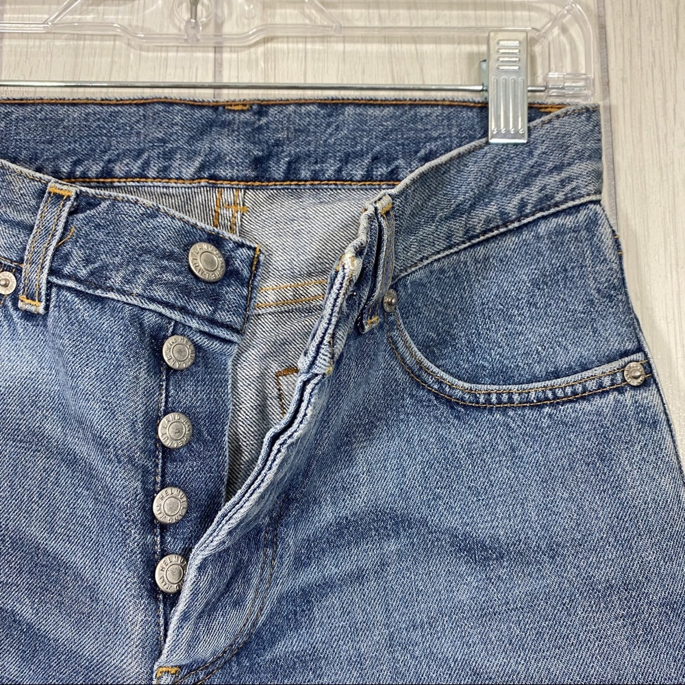 Helmut Lang Classic Cut Button Fly Jeans size 27 - Picture 7 of 10